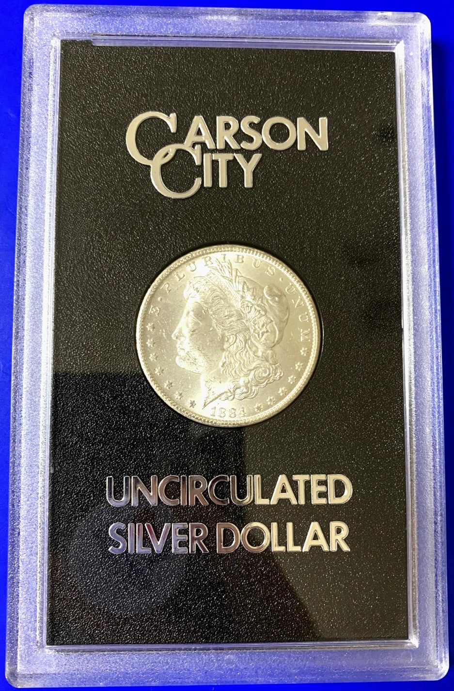 1884-CC Morgan Silver Dollar Carson City No Box or COA
