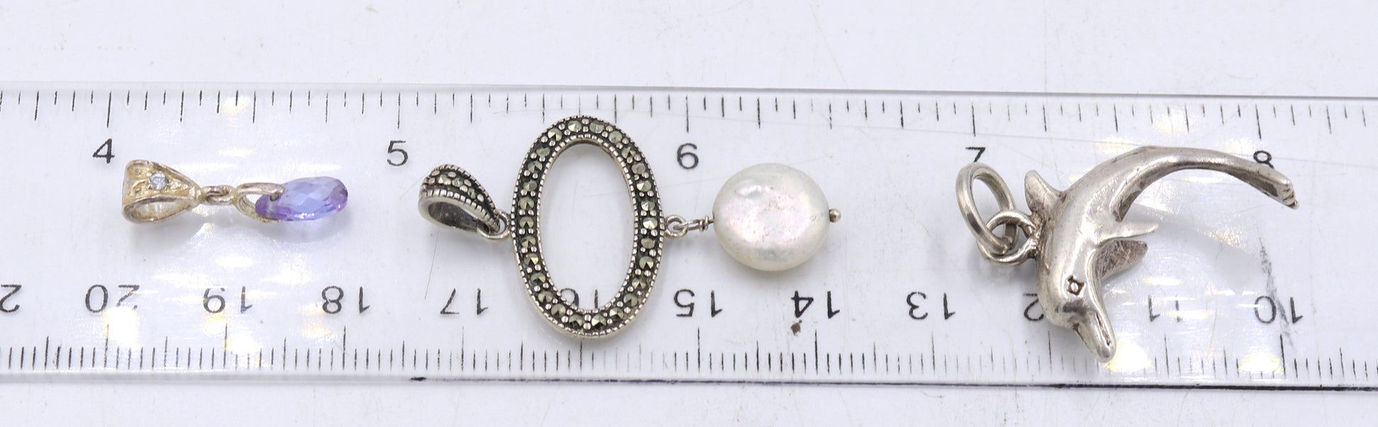 Group lot of vintage 925 sterling silver jewelry