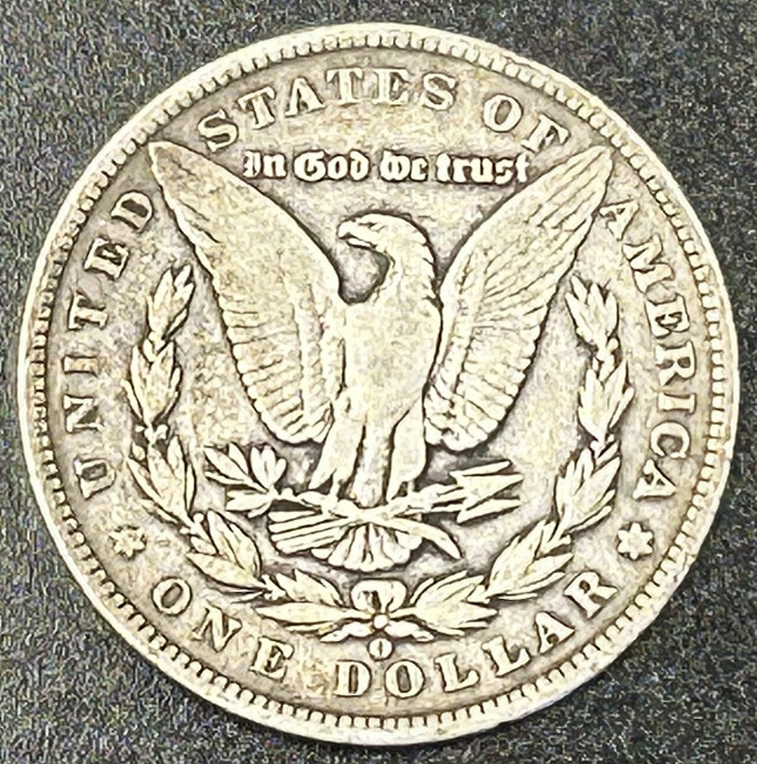1890-O Morgan Silver Dollar New Orleans Mint