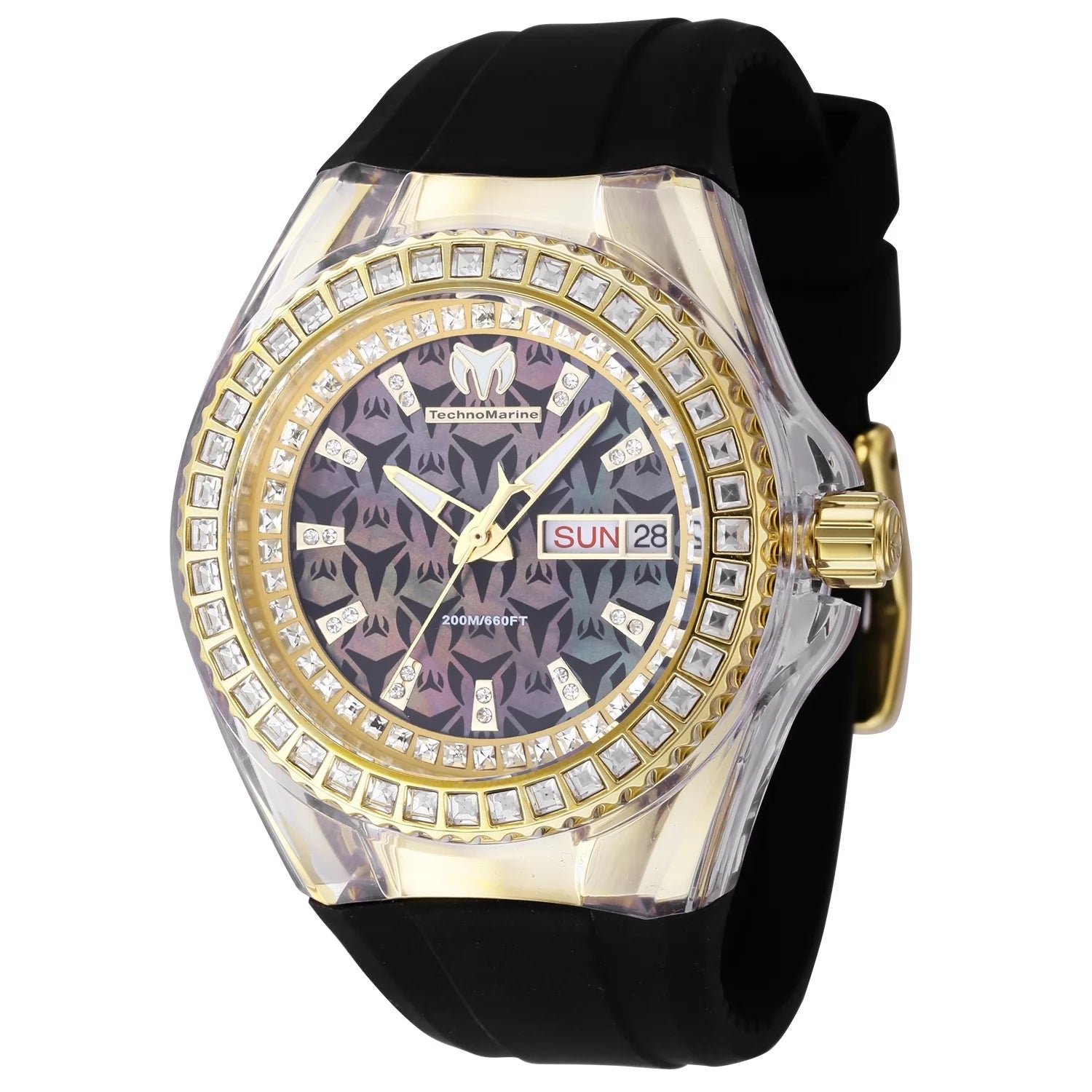 Technomarine Women's Cruise Quartz Chronograph Black Dial Watch