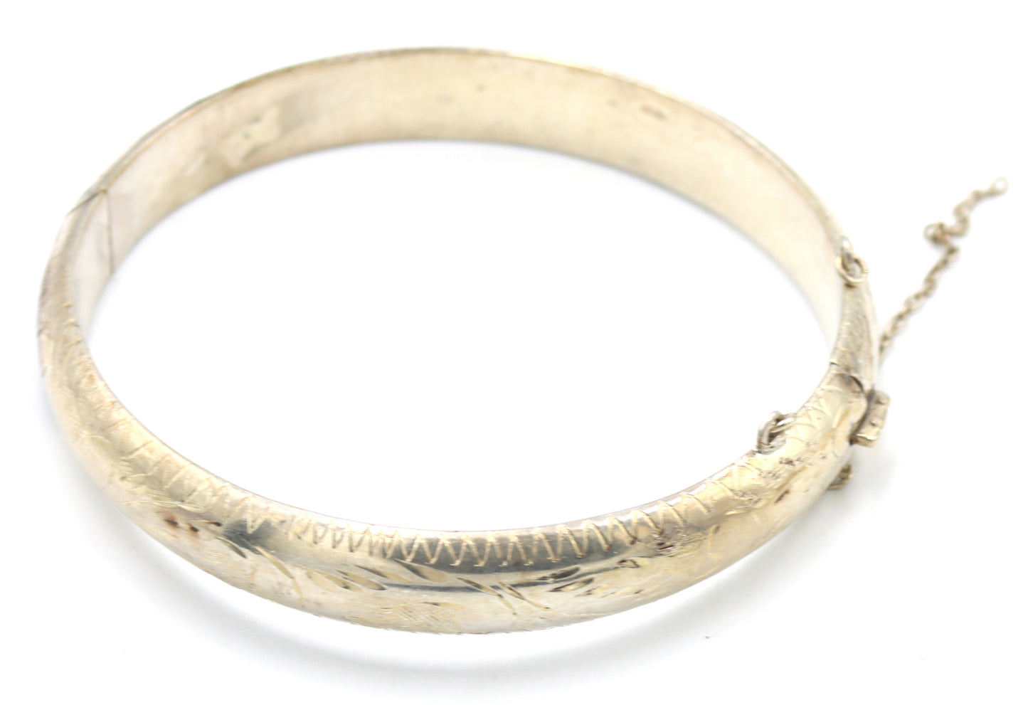 Group lot of 4 Vintage 925 sterling silver bangles