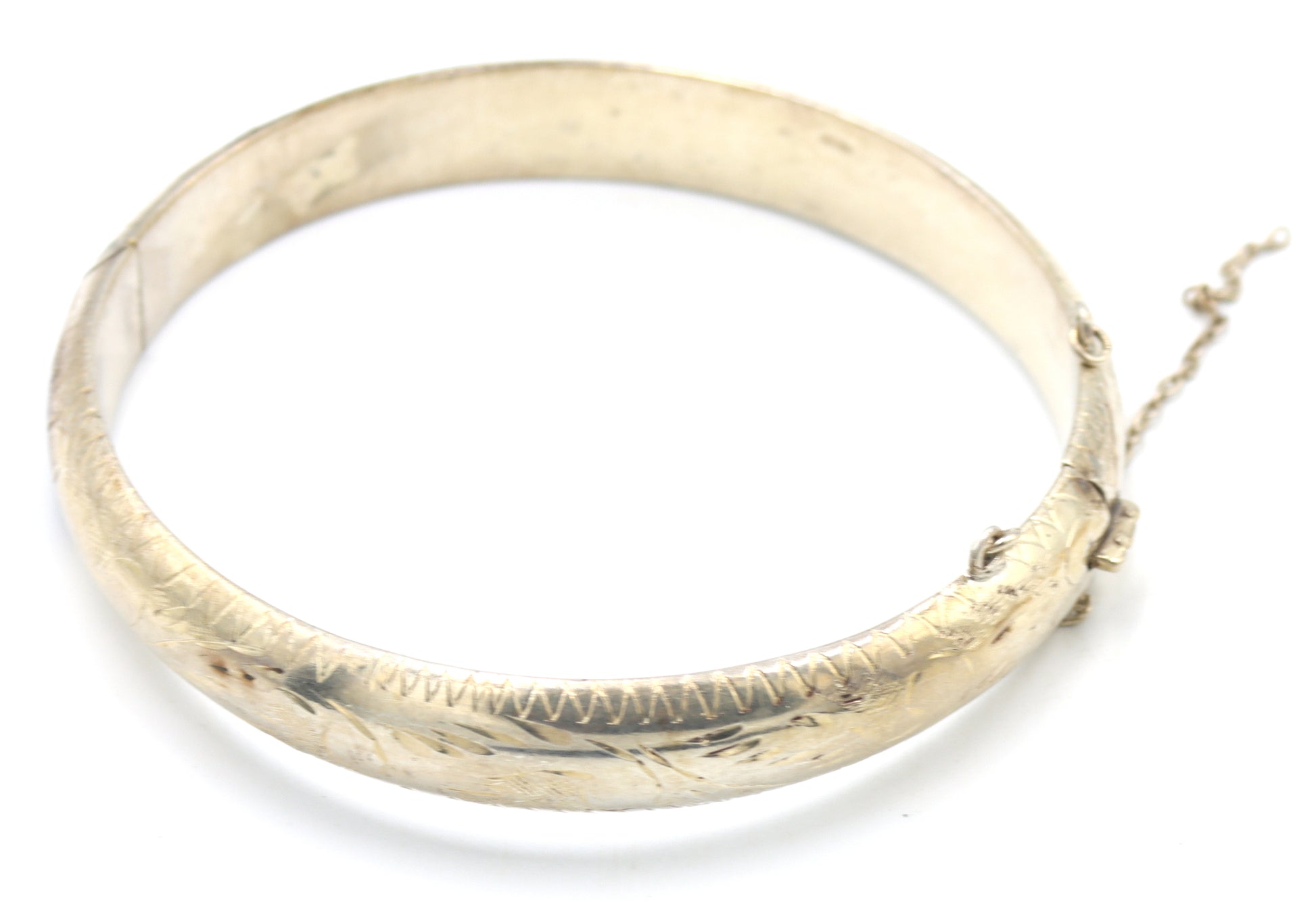 Group lot of 4 Vintage 925 sterling silver bangles
