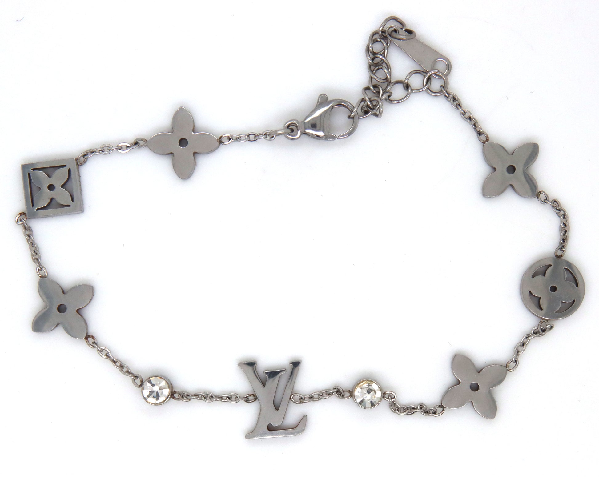 Stainless steel adjustable bracelet