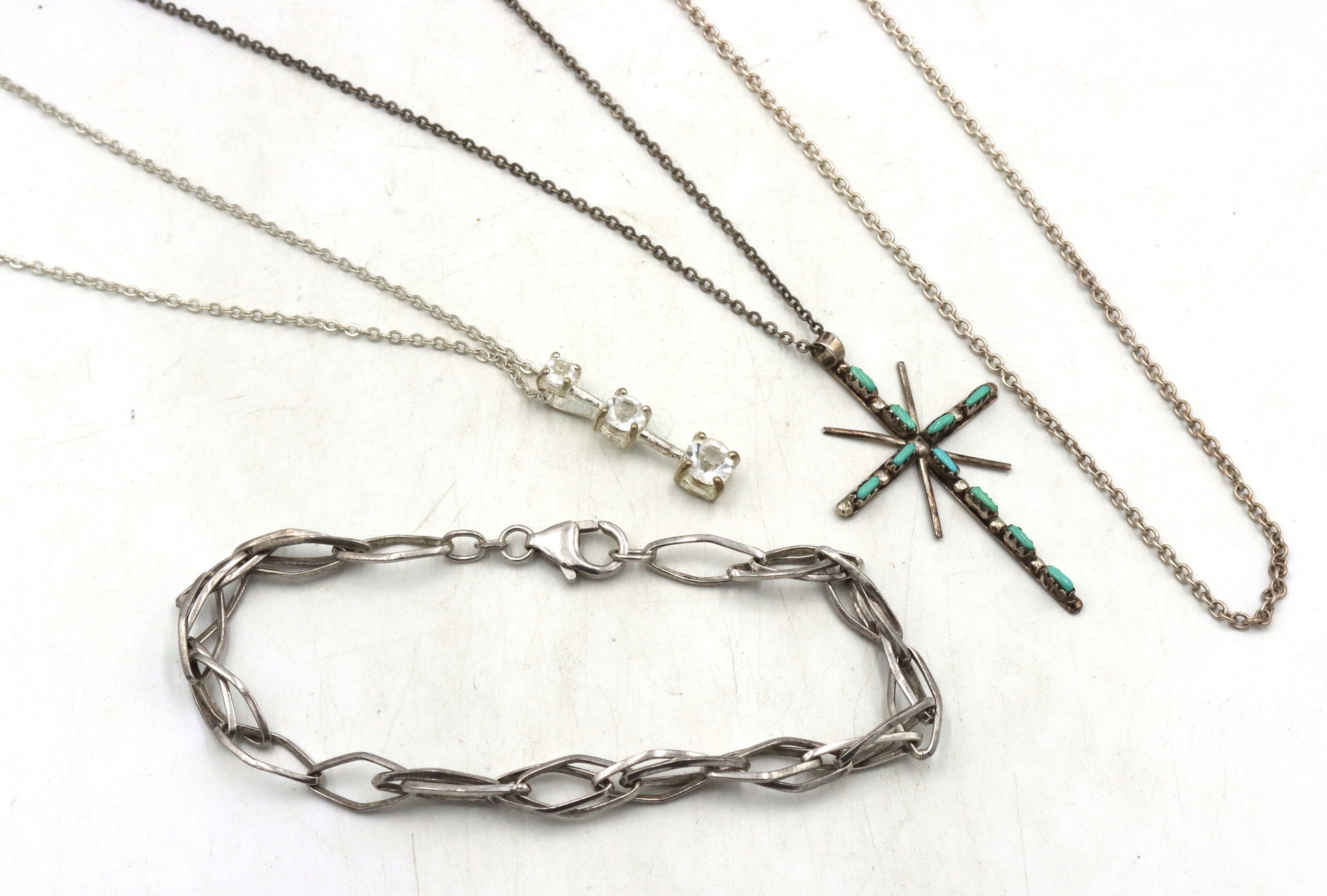 925 Sterling Silver Bulk of Jewerly