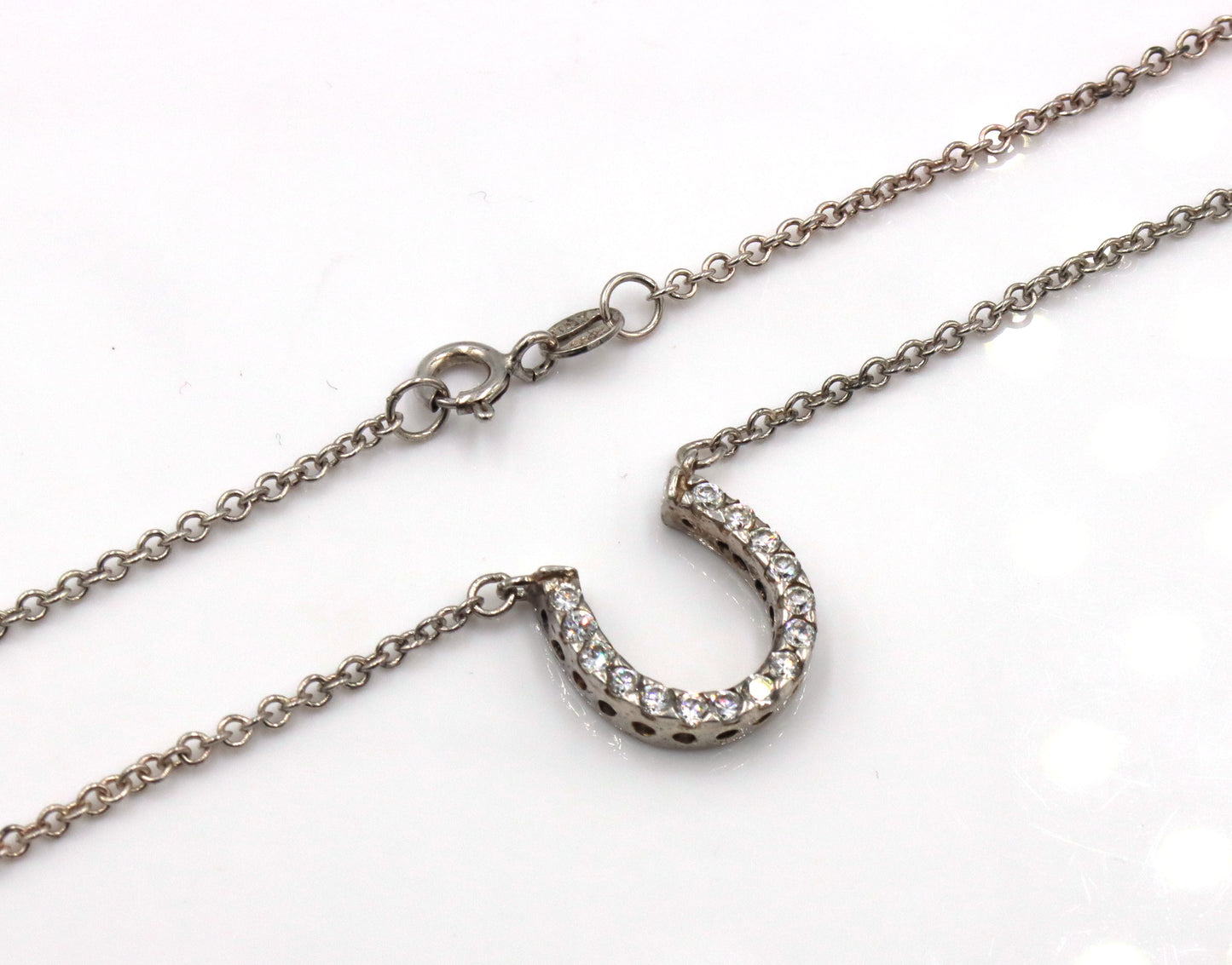 Vintage 925 sterling silver lot of 8 necklaces
