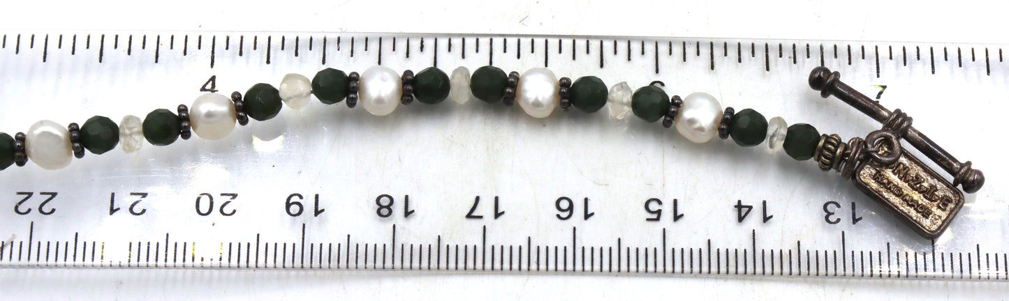 Group of 8 vintage 925 sterling silver bracelets