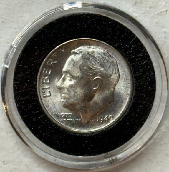 1949-S Rosevelt Dime Super BU 10 Cents
