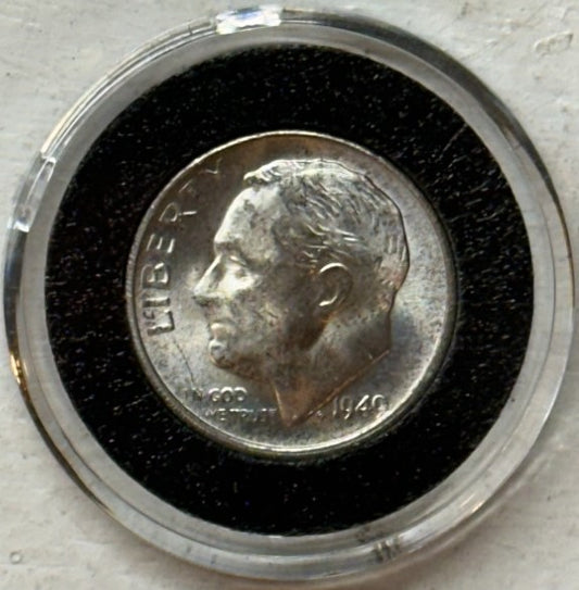 1949-S Rosevelt Dime Super BU 10 Cents