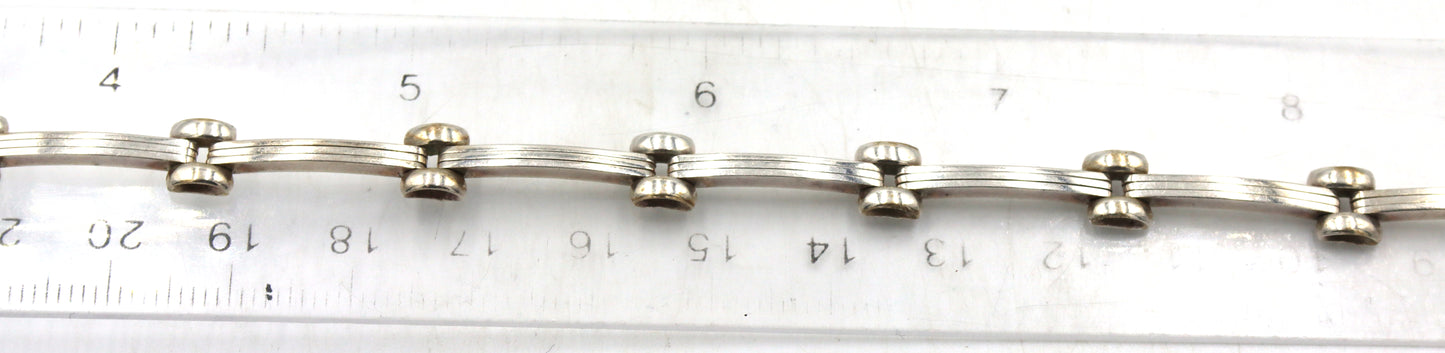 Vintage 925 sterling silver group lot of 7 bracelets