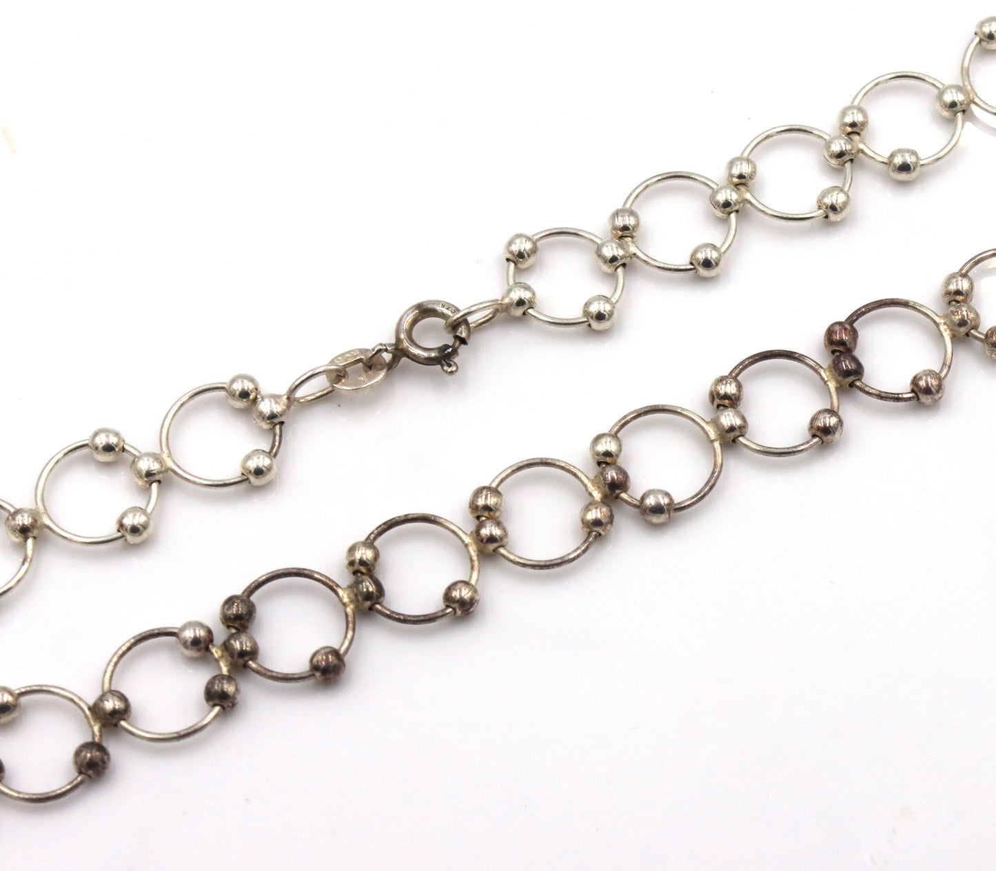 Vintage 925 sterling silver group lot of 7 chain necklaces