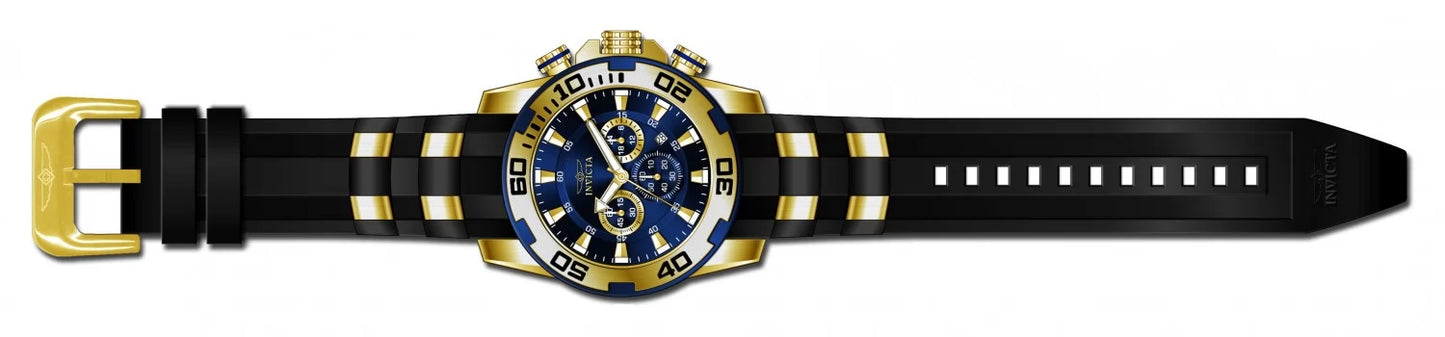 Invicta Men's Pro Diver Quartz Chronograph Blue Dial Watch