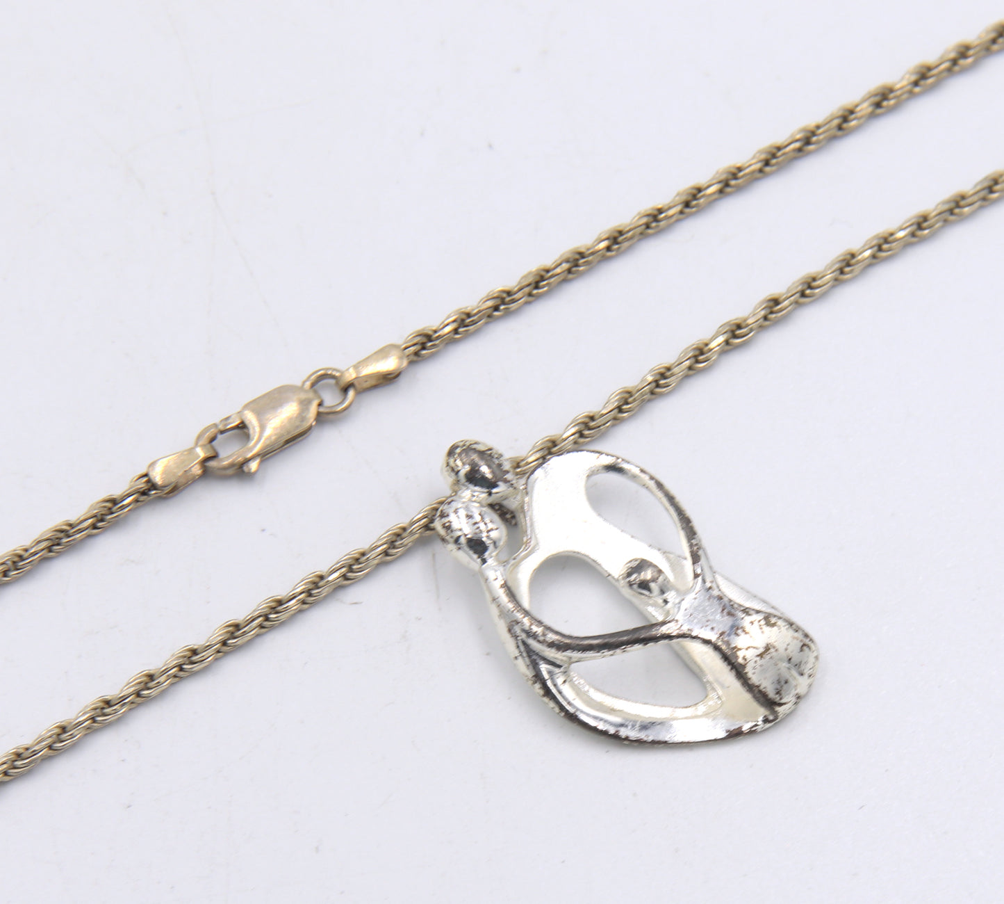 Group Lot of 4 Vintage 925 Sterling Silver Necklaces