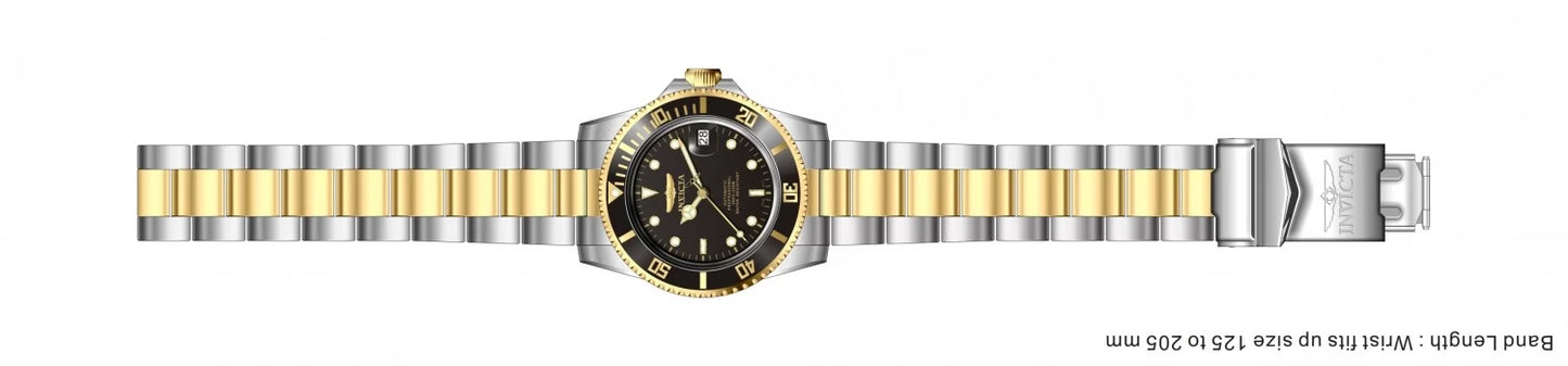 Invicta Men's Pro Diver Automatic 3 Hand Black Dial Watch