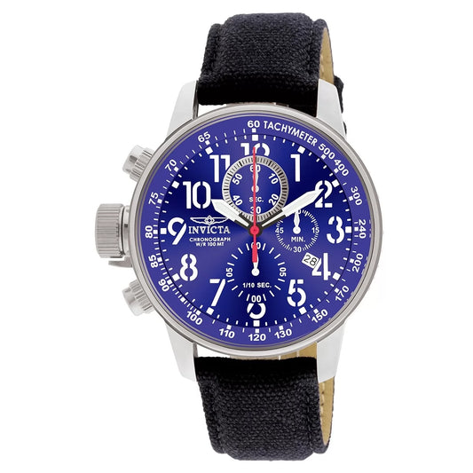 Invicta Men's I-Force Quartz Chronograph Blue Dial Watch