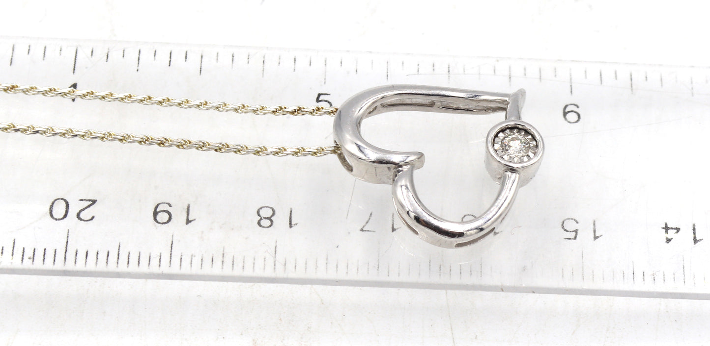 Group lot of 10 Vintage 925 sterling silver necklaces