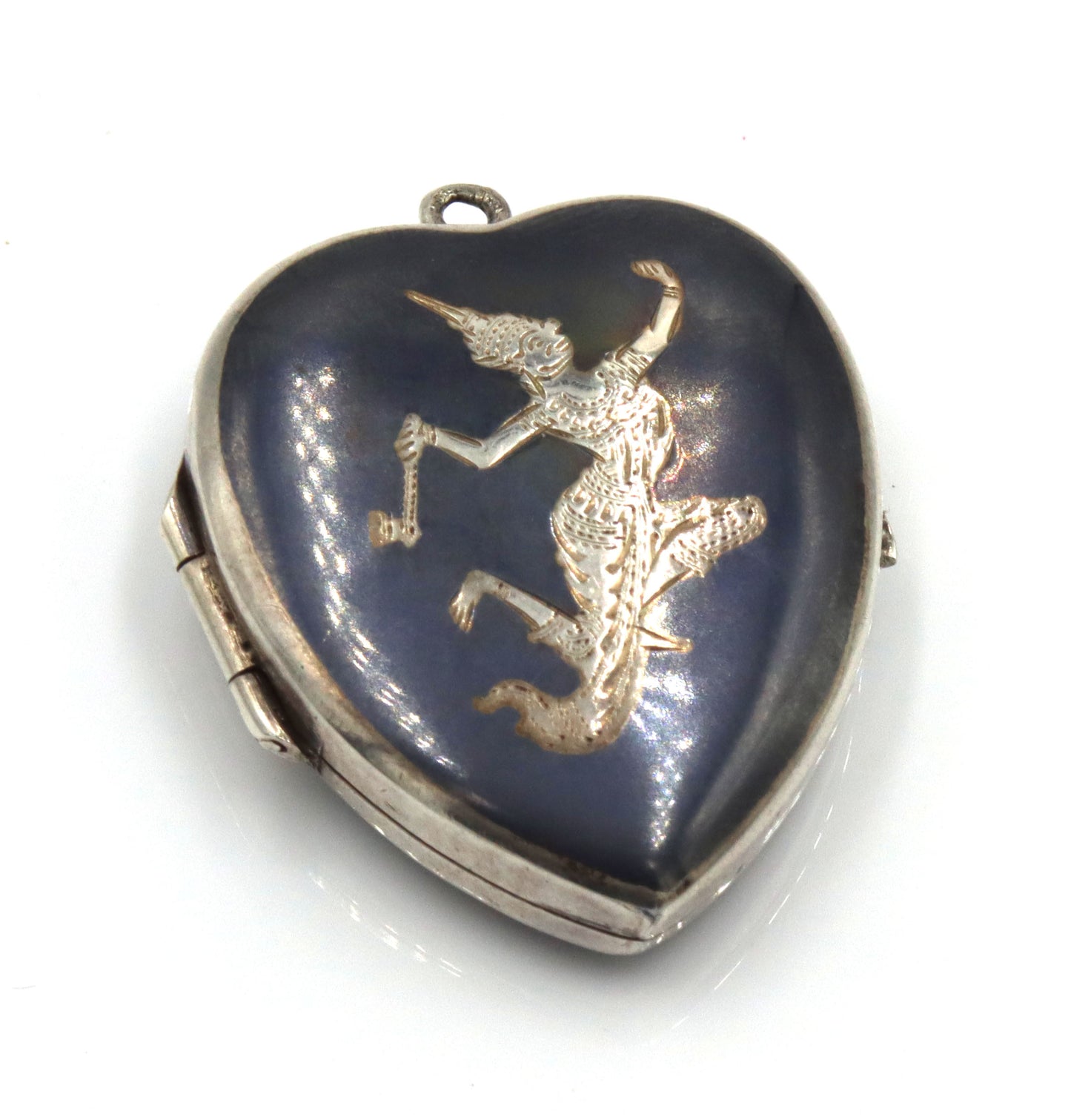 Vintage Siam 925 Sterling silver and Enameled lot of jewelry