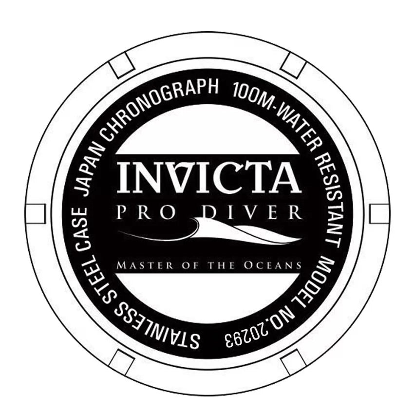 Invicta Men's Pro Diver Quartz Chronograph Silver Dial Watch
