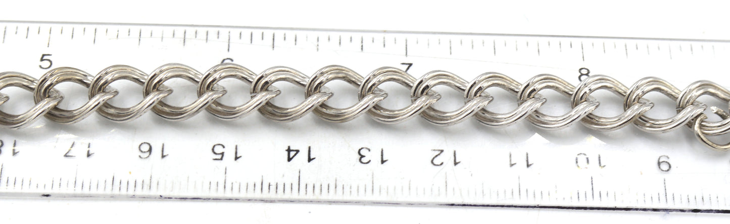 Group lot of 10 Vintage 925 sterling silver bracelets