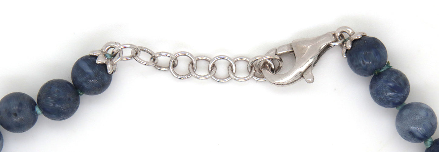 Michael valitutti 925 Sterling Silver Turquoise Bead Bracelet