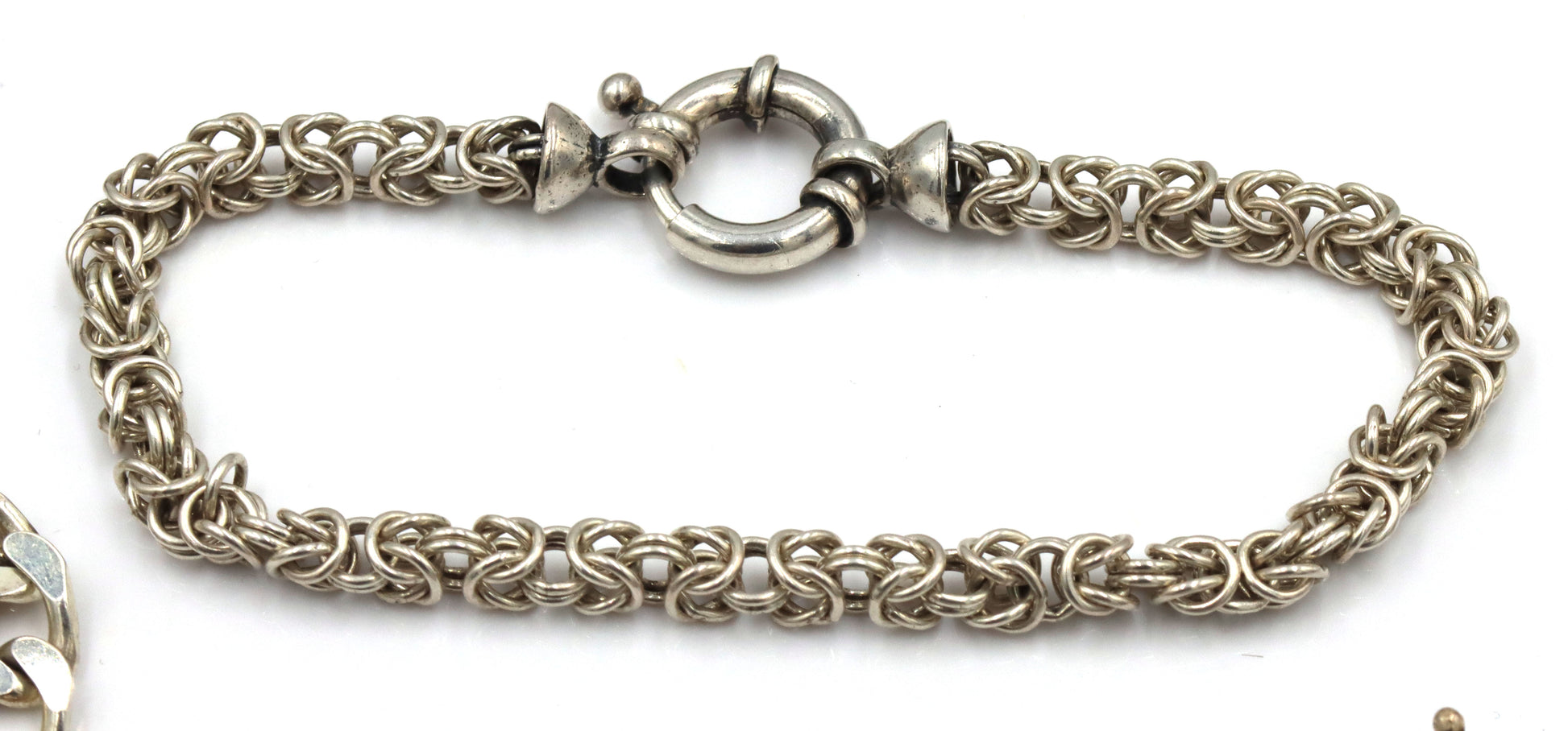Group lot of 6 Vintage 925 sterling silver bracelets