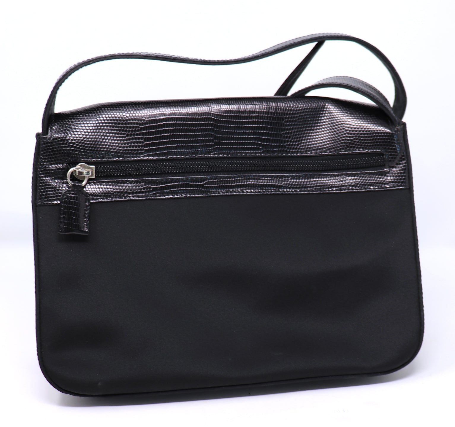 Preowned Talbots Black Fabric purse