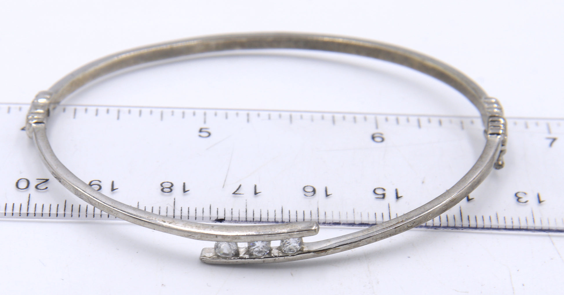 Group lot of vintage 925 sterling silver bangles