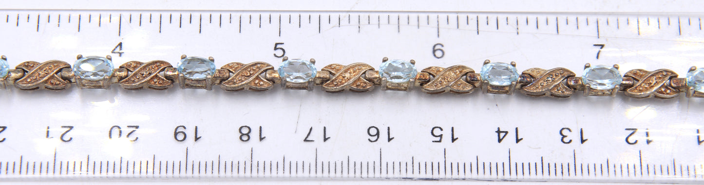 Group Lot of 11 Vintage 925 Sterling Silver Bracelets