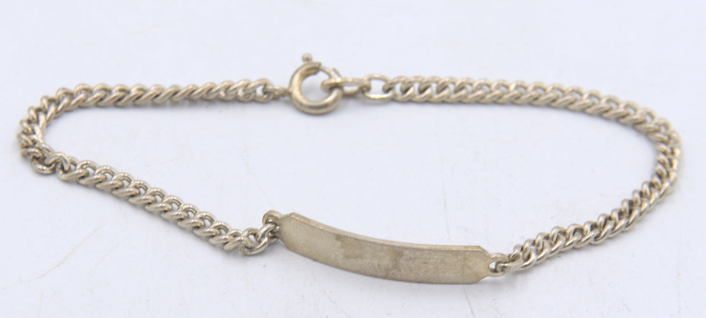 Lot of vintage 925 sterling silver bracelets