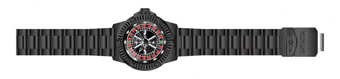 Invicta Men's Specialty Automatic 3 Hand Black Dial Watch