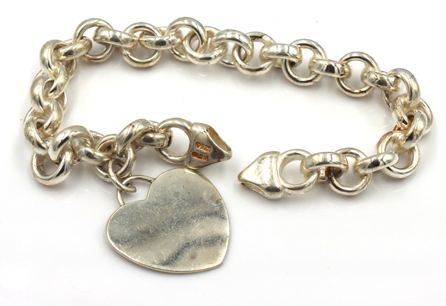 Group of 3 vintage 925 sterling silver bracelets