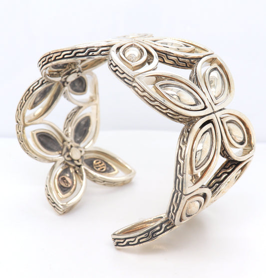 John Hardy Kawung Cuff Bangle in Sterling Silver