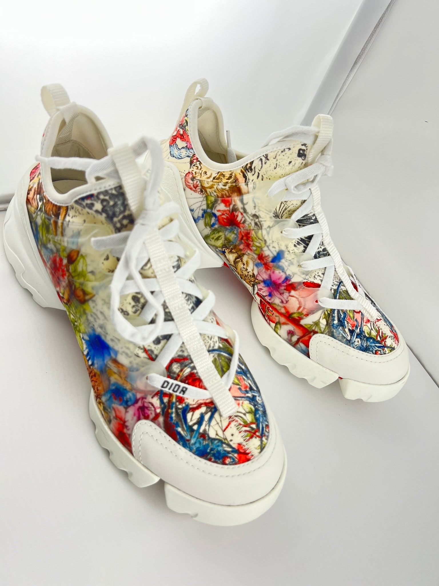 Christian Dior D Connect Zodiac Printed Brand Sneaker