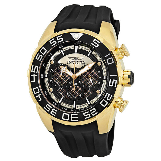 Invicta Speedway Chronograph GMT Men’s Black Dial Sport Watch