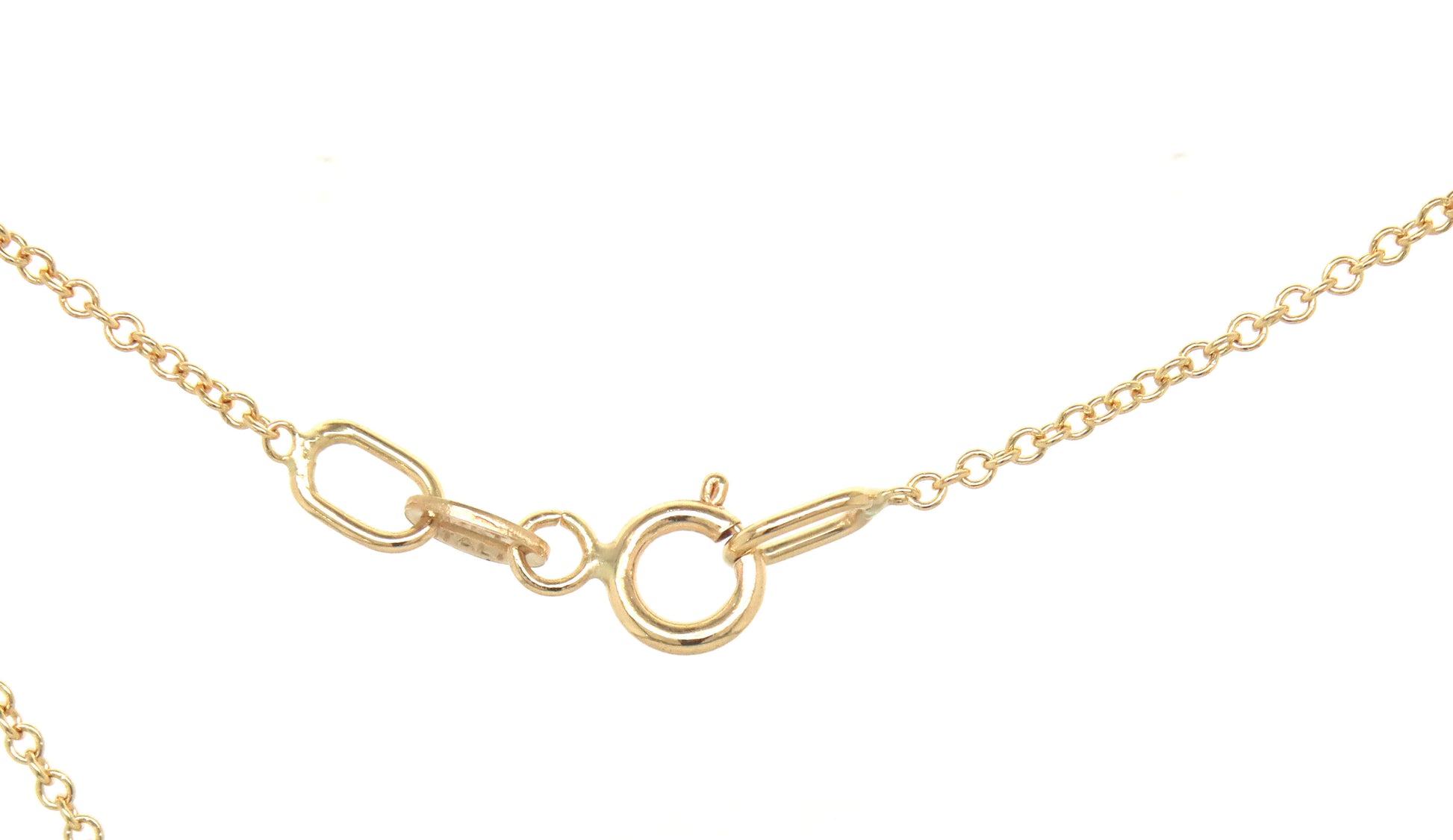 14kt Yellow gold 0.30ctw channel set diamond cross pendant on chain