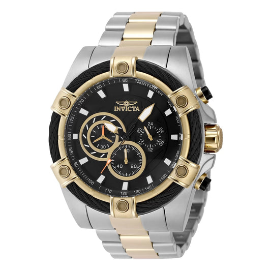 Invicta Men's Bolt Quartz VD54 Black Dial Watch