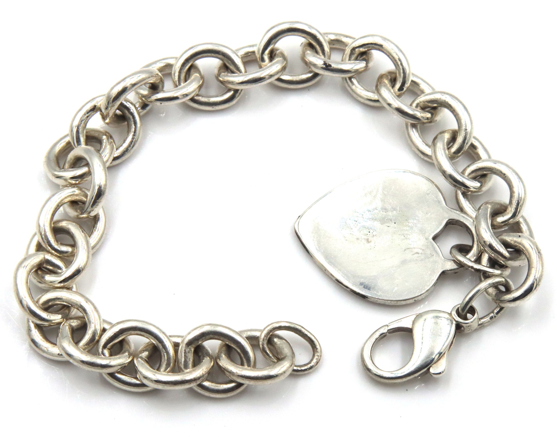 Tiffany & co heart tag charm bracelet