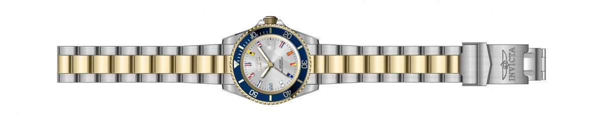 Invicta Men's Pro Diver  Quartz 3 Hand Silver Dial Watch