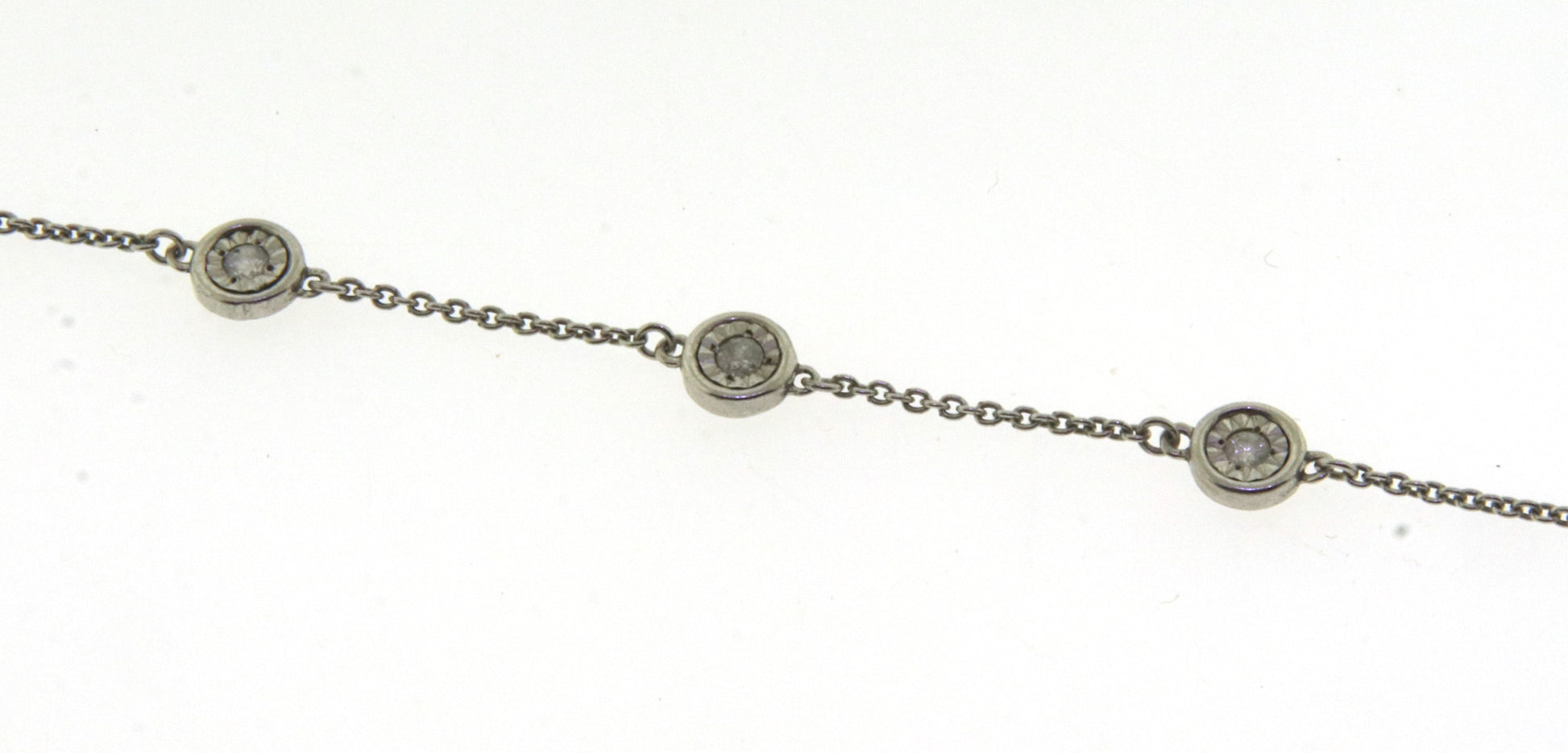 925 Sterling Silver Cubic Zirconia Bracelet