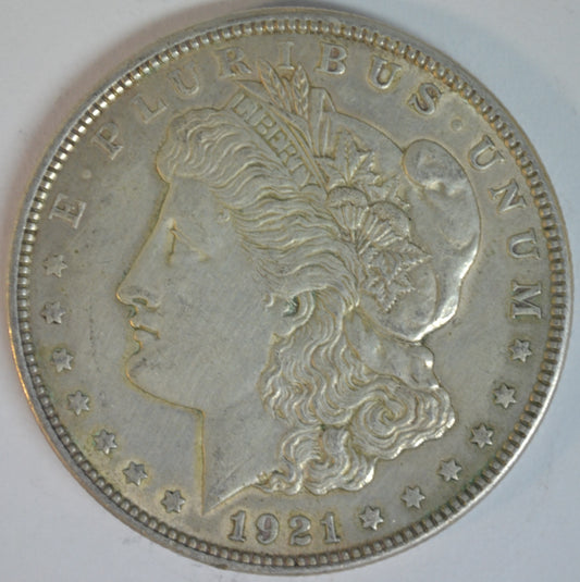1921 Morgan Silver Dollar Philadelphia Mint Better Circulated Example