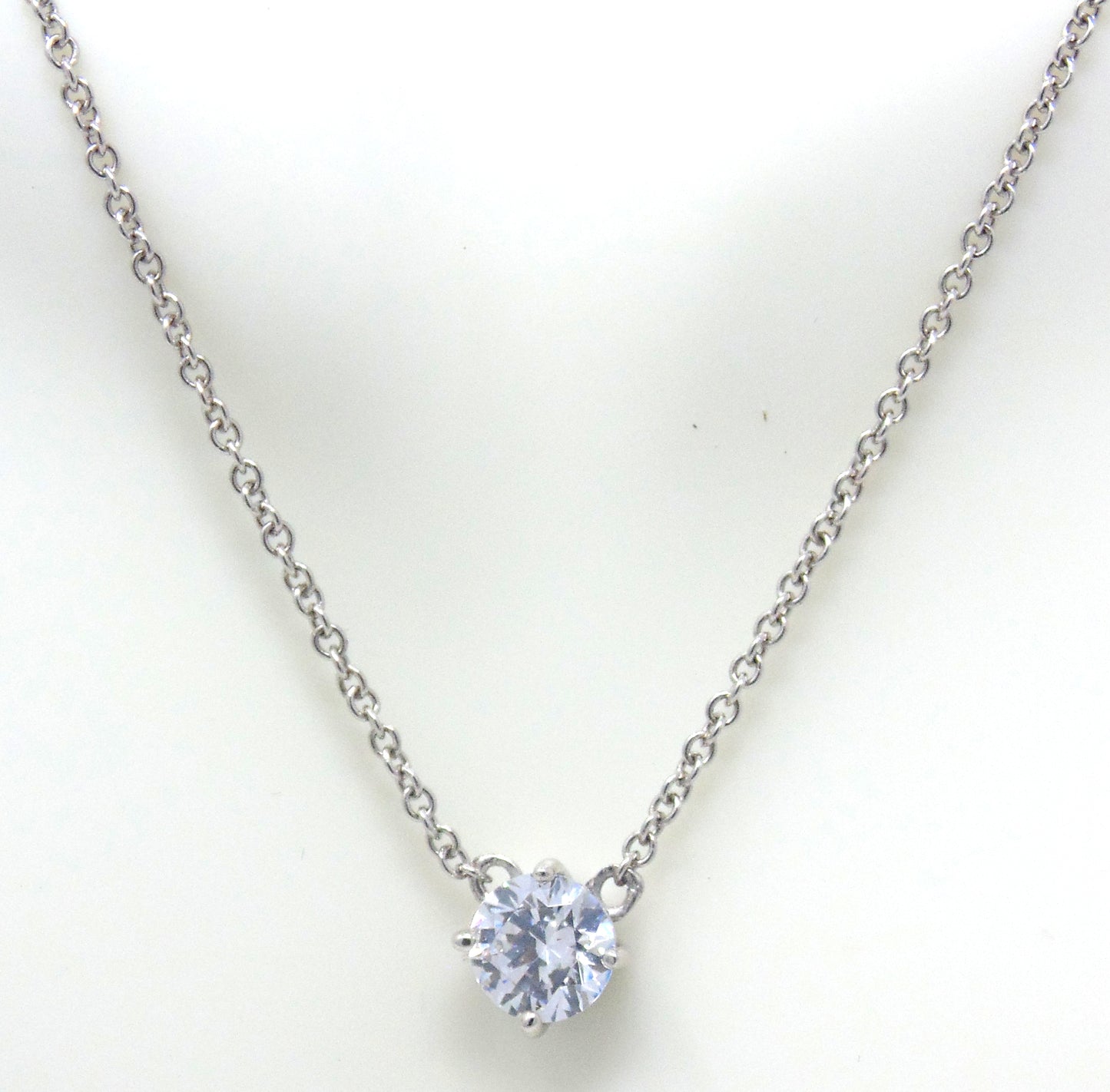 925 Sterling Silver Cubic Zirconia Necklace