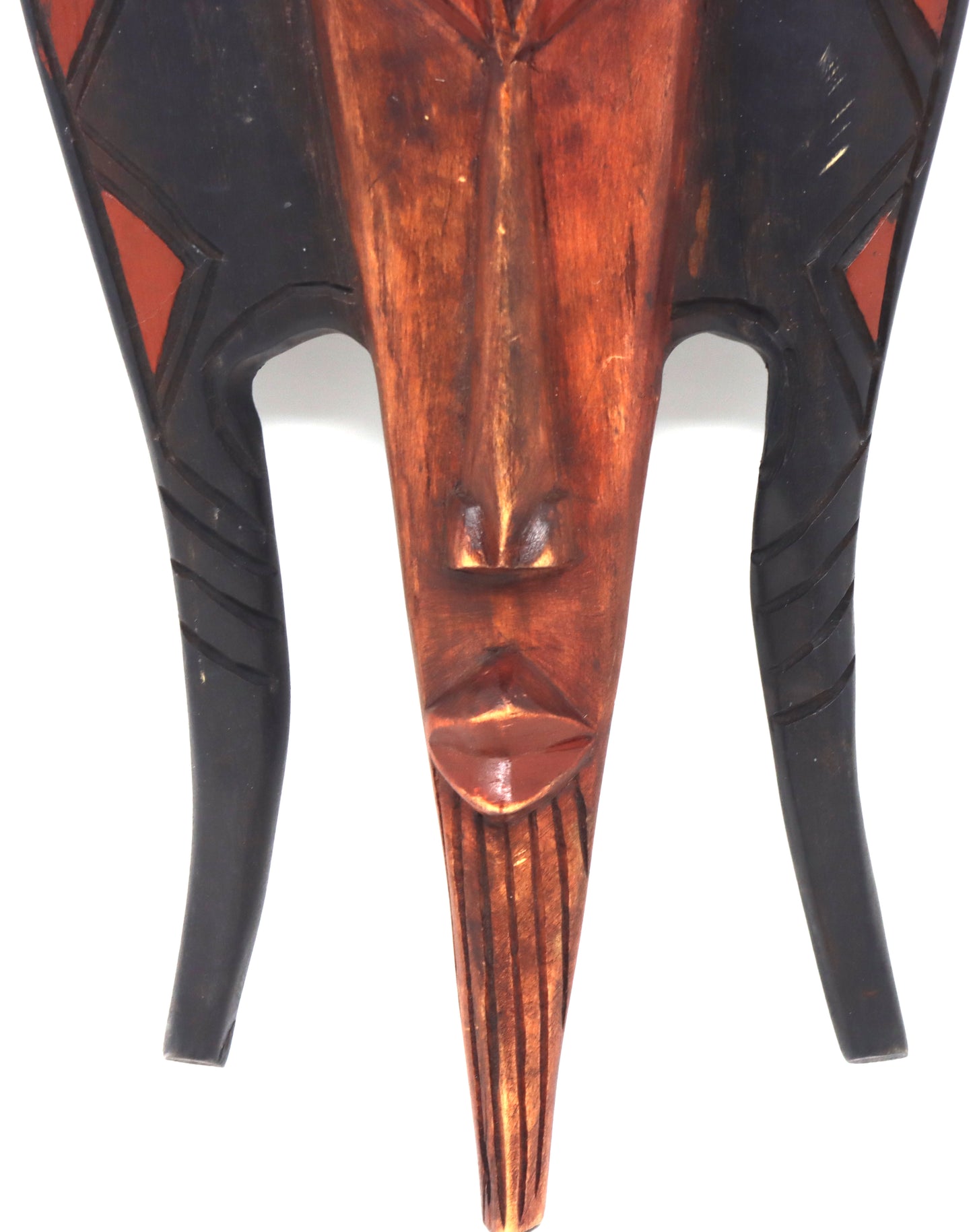 African wood wall mask