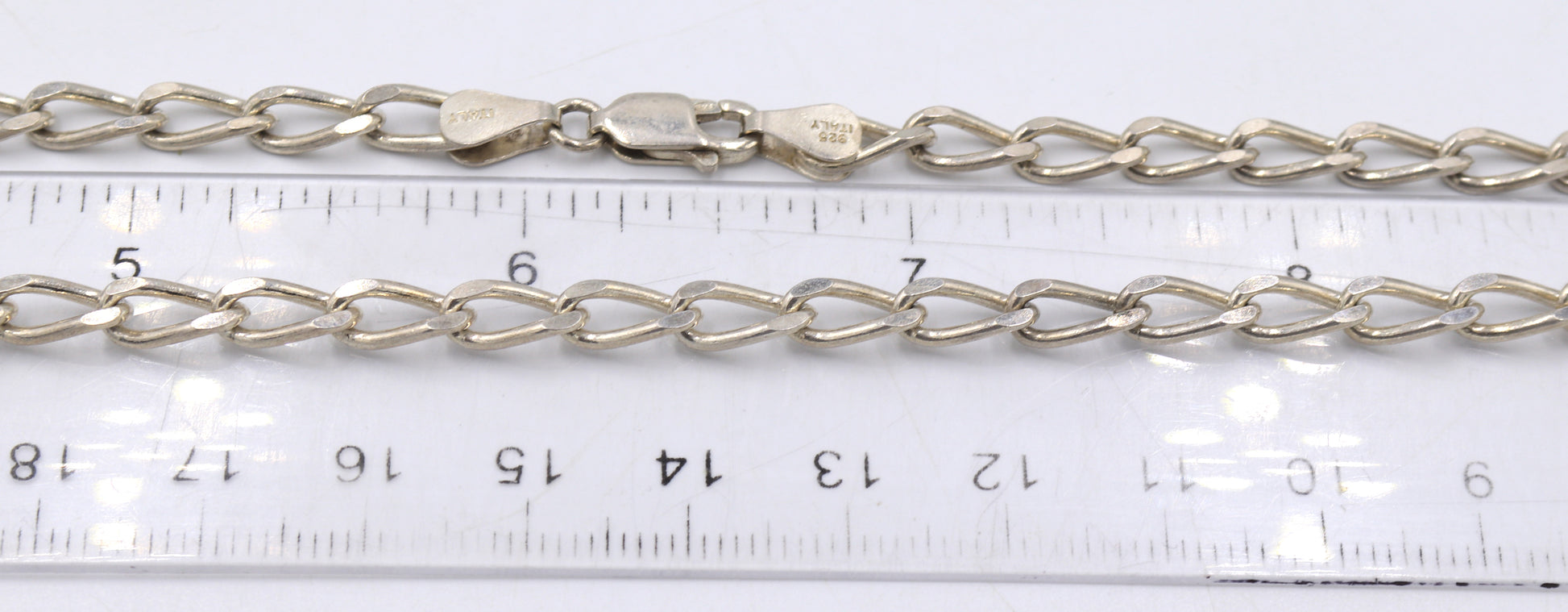 Group lot of vintage 925 sterling silver necklaces