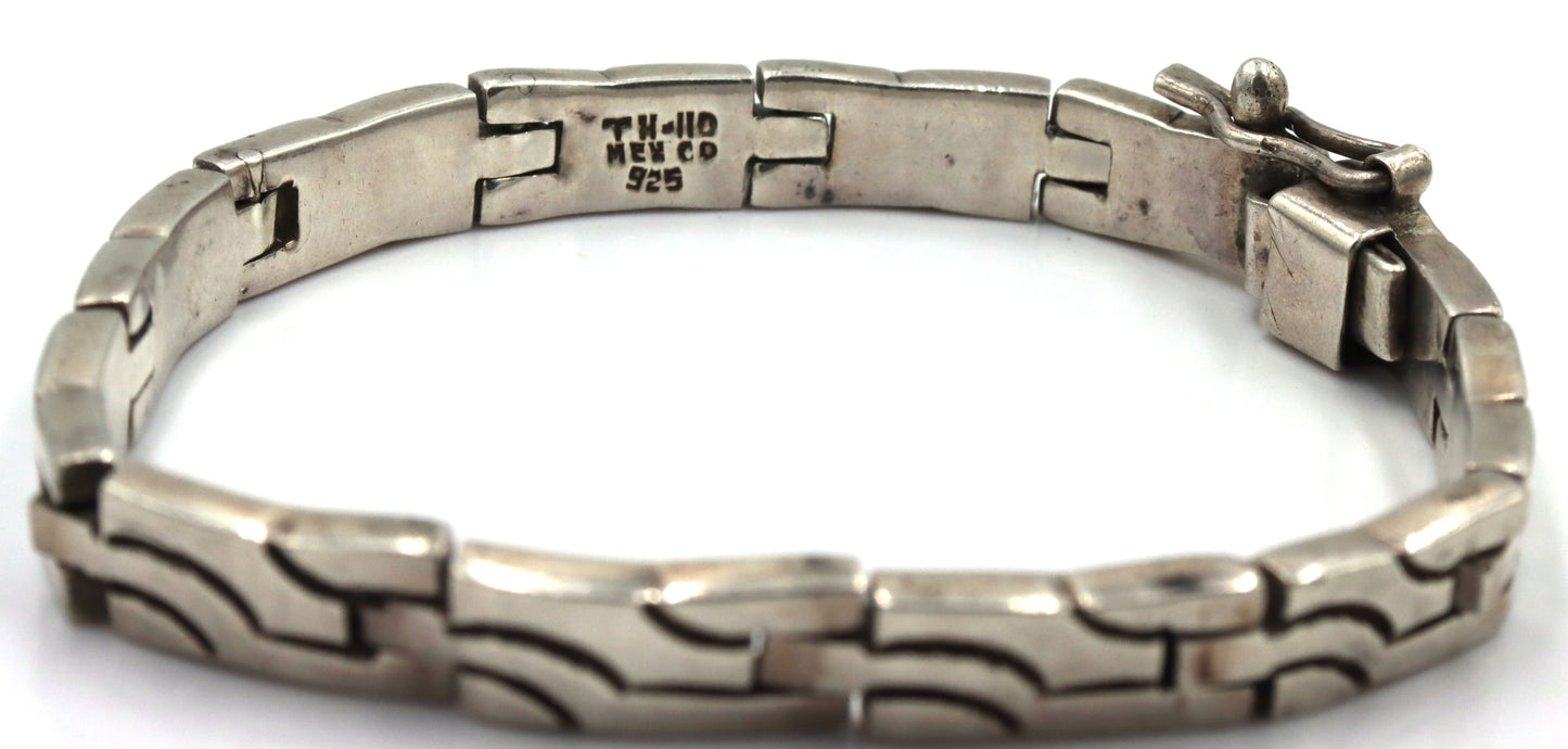 Vintage 925 sterling silver Mexico bracelet
