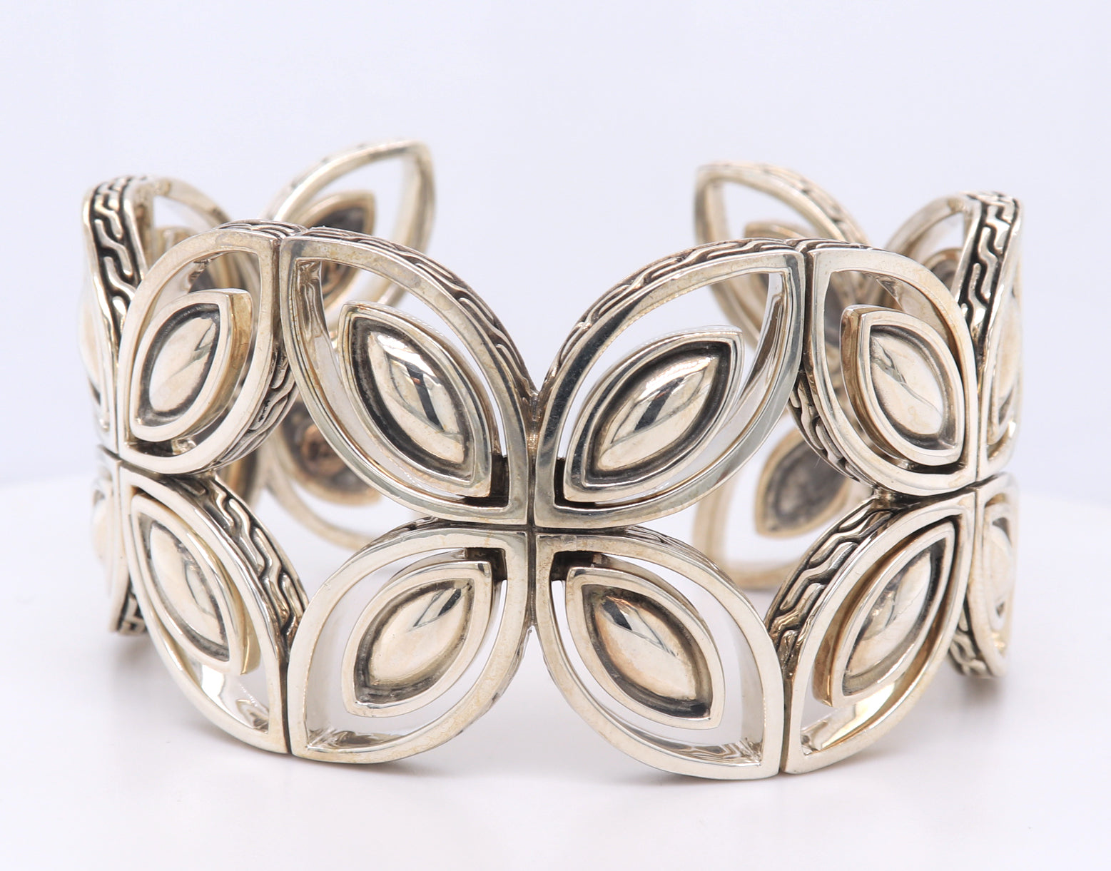 John Hardy Kawung Cuff Bangle in Sterling Silver