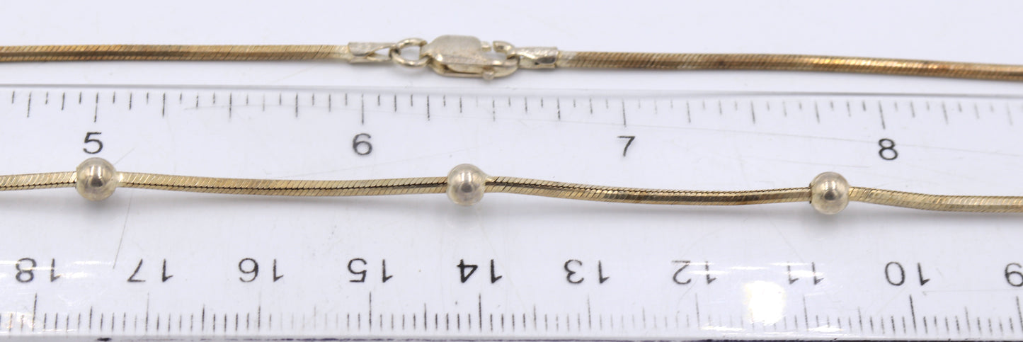Group lot of 5 vintage 925 sterling silver necklaces