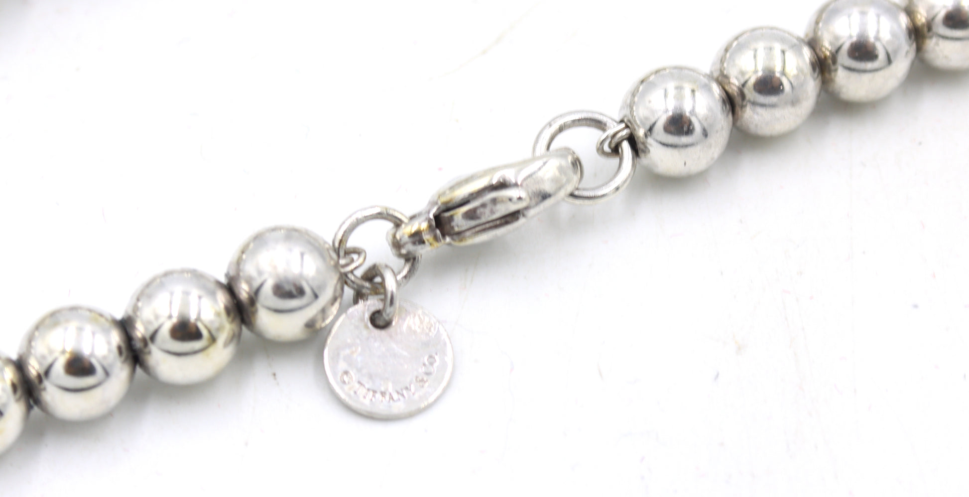 Tiffany & Co Hardware Graduated ball necklace