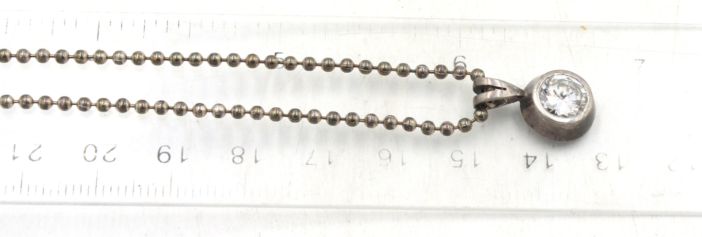 Group lot of 8 Vintage 925 sterling silver necklaces