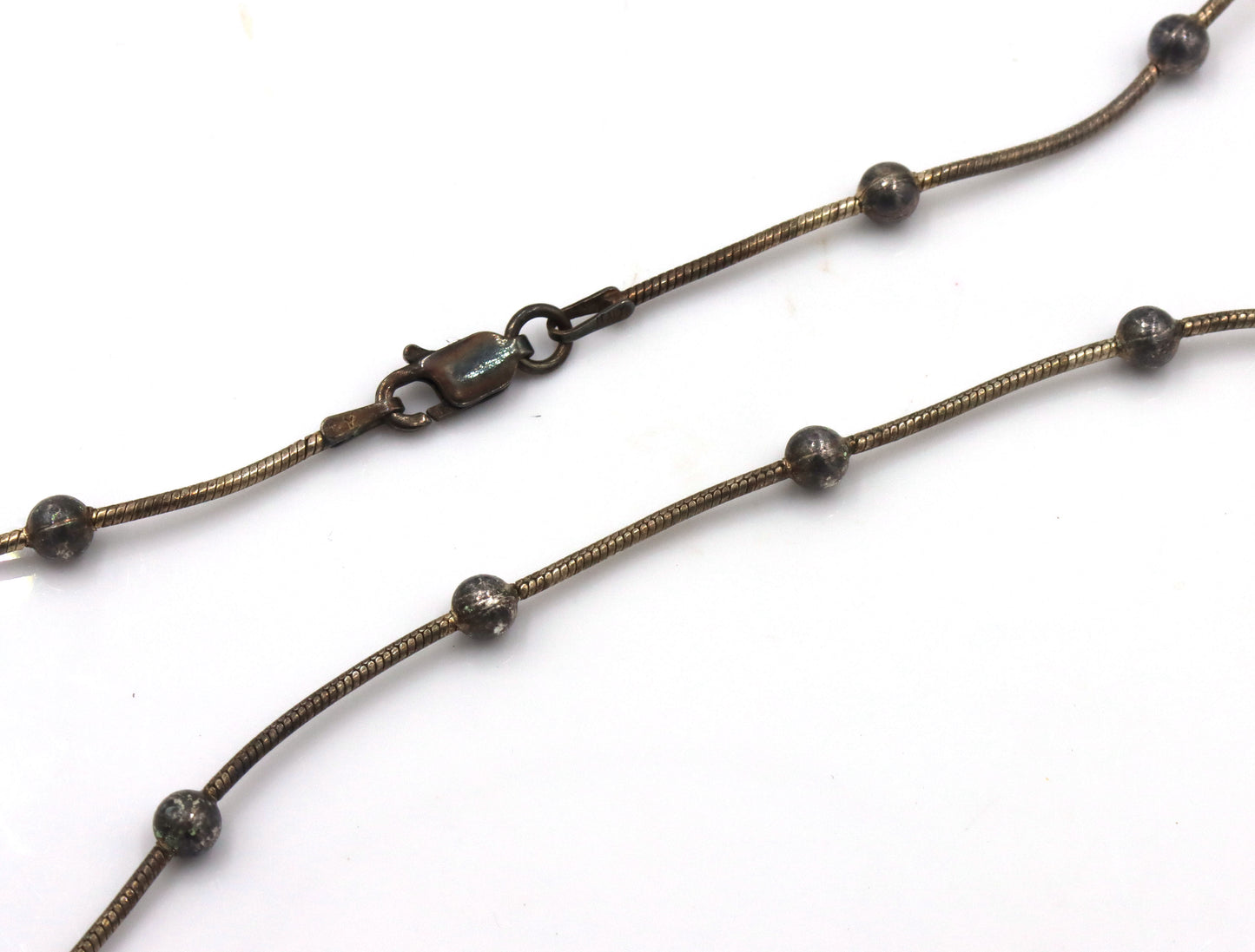 Vintage 925 sterling silver group lot of 6 vintage 925 sterling silver necklaces