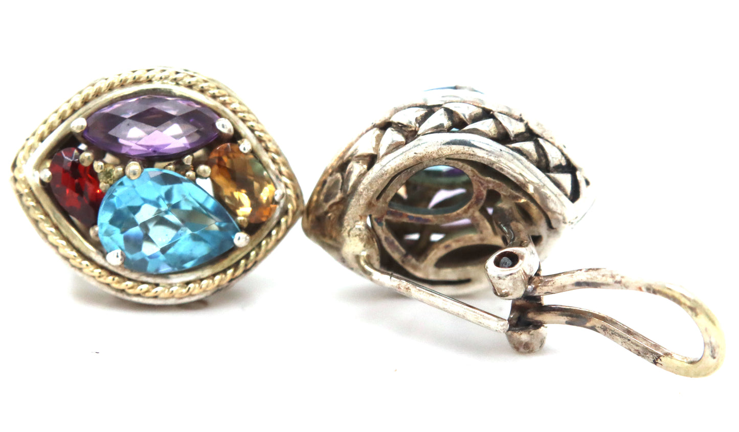 925 Sterling silver Effy Baliddima earrings