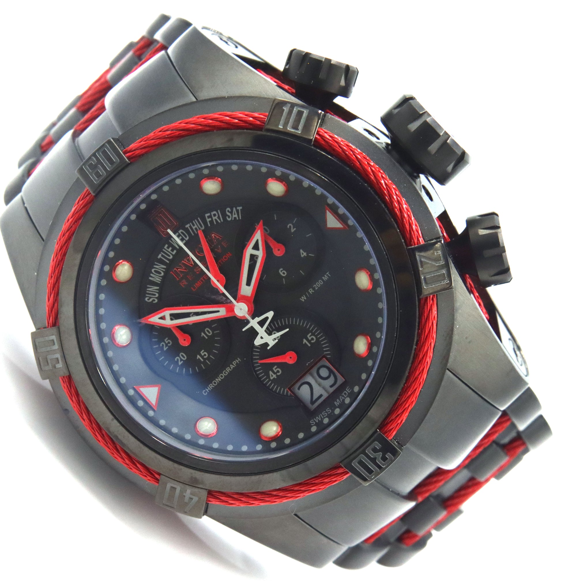 Invicta reserve Jason Taylor bolt Zeus limited edition watch